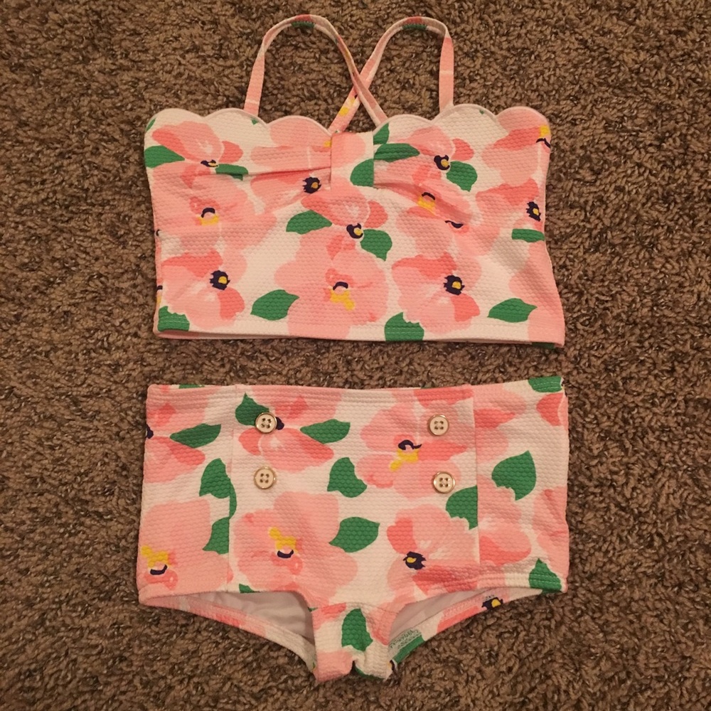 NWOT Toddler girls bikini swimsuit size 3